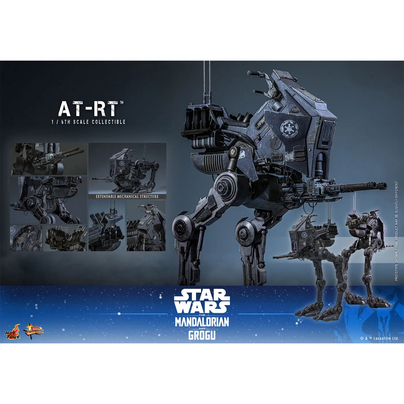 スター・ウォーズ／マンダロリアン・アンド・グローグー」1/6スケール