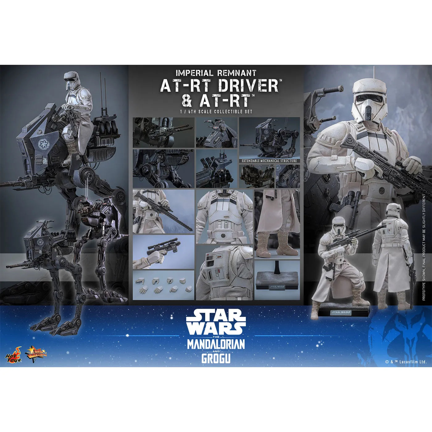 スター・ウォーズ／マンダロリアン・アンド・グローグー」1/6スケール