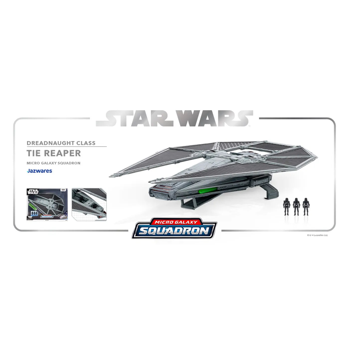 「スター・ウォーズ」ドレッドノート・クラス タイ・リーパー マイクロ・ギャラクシー