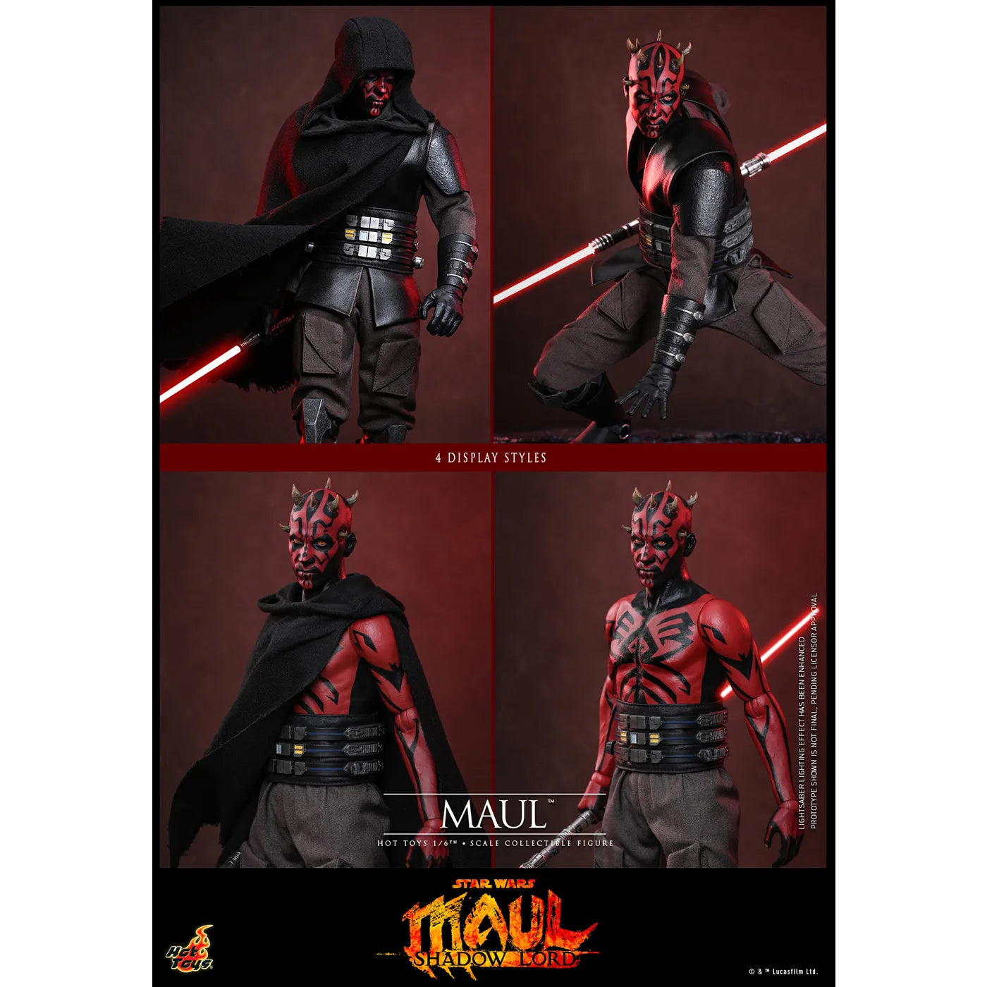 「スター・ウォーズ」1/6スケールフィギュア　モール（テレビマスターピース スター・ウォーズ：モール／シャドウ・ロード ）