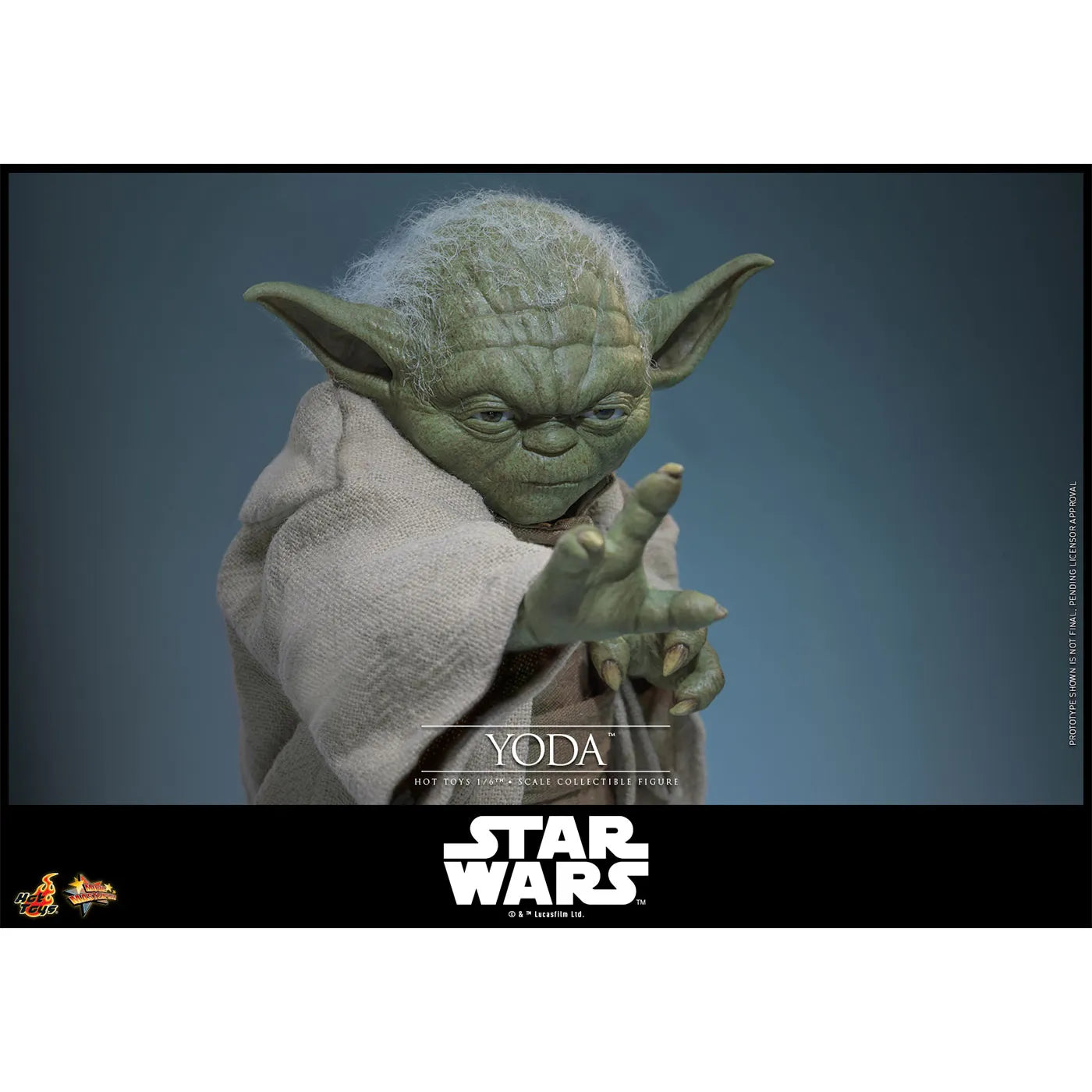 「スター・ウォーズ」1/6スケールフィギュア　ヨーダ（ムービーマスターピース スター・ウォーズ エピソード3／シスの復讐）