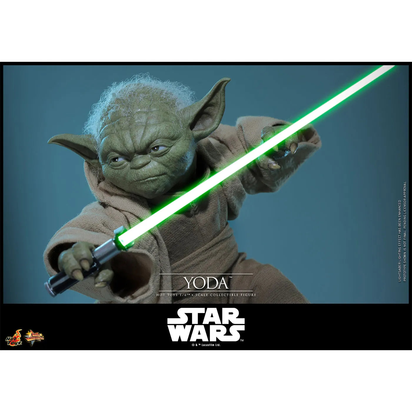 「スター・ウォーズ」1/6スケールフィギュア　ヨーダ（ムービーマスターピース スター・ウォーズ エピソード3／シスの復讐）
