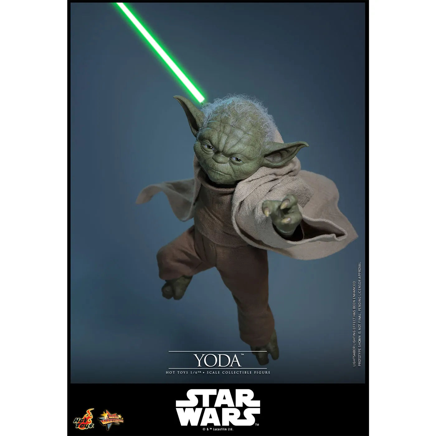 「スター・ウォーズ」1/6スケールフィギュア　ヨーダ（ムービーマスターピース スター・ウォーズ エピソード3／シスの復讐）