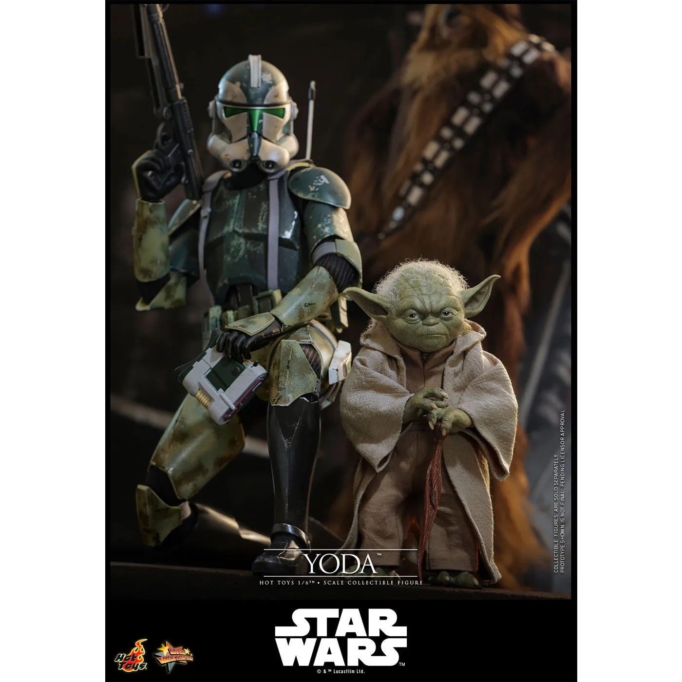 「スター・ウォーズ」1/6スケールフィギュア　ヨーダ（ムービーマスターピース スター・ウォーズ エピソード3／シスの復讐）