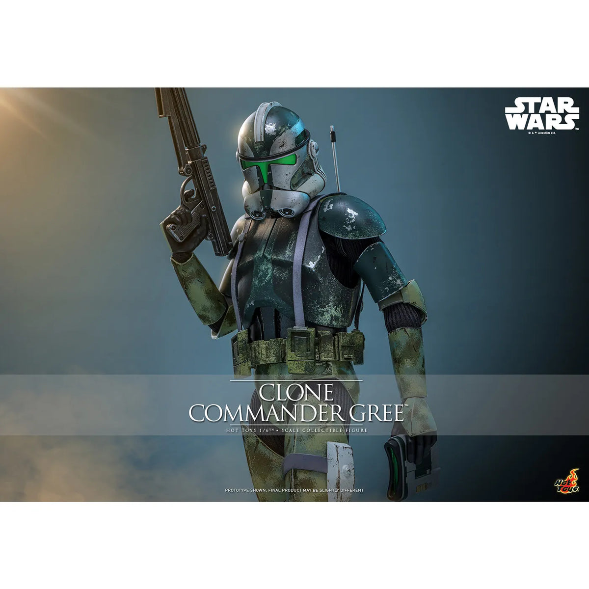 スター・ウォーズ」1/6スケールフィギュア コマンダー・グリー