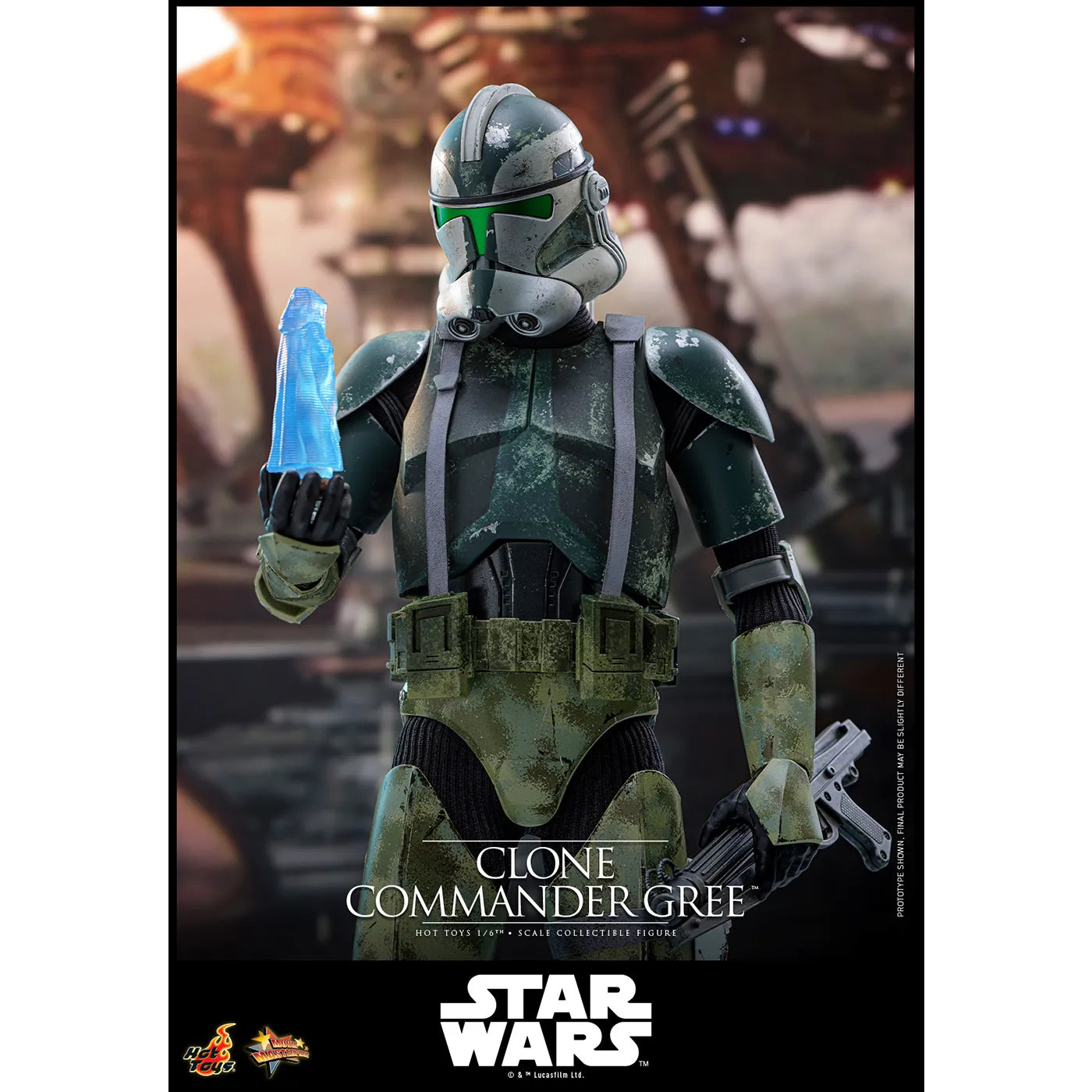 「スター・ウォーズ」1/6スケールフィギュア コマンダー・グリー（ムービーマスターピース スター・ウォーズ エピソード3／シスの復讐）