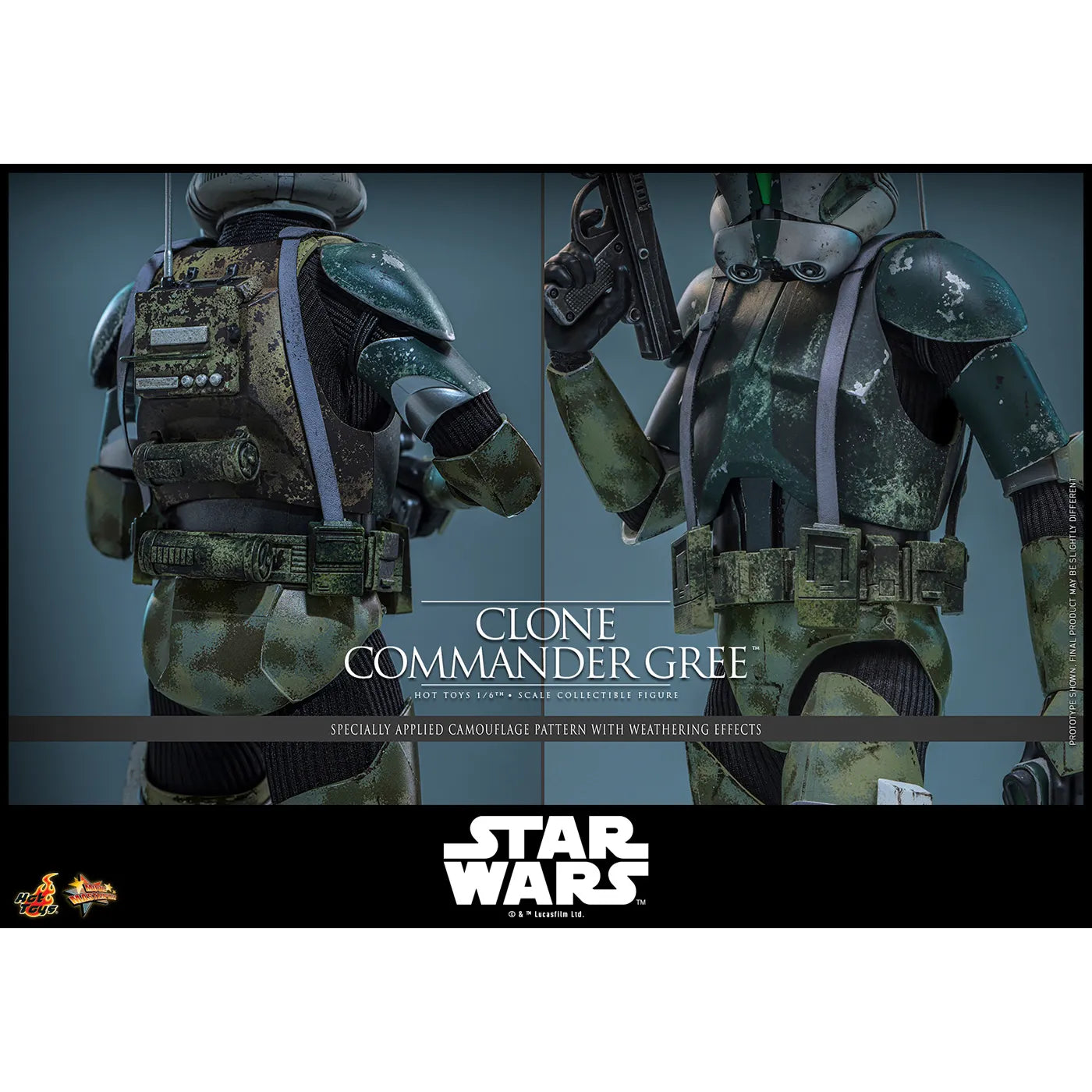 「スター・ウォーズ」1/6スケールフィギュア コマンダー・グリー（ムービーマスターピース スター・ウォーズ エピソード3／シスの復讐）