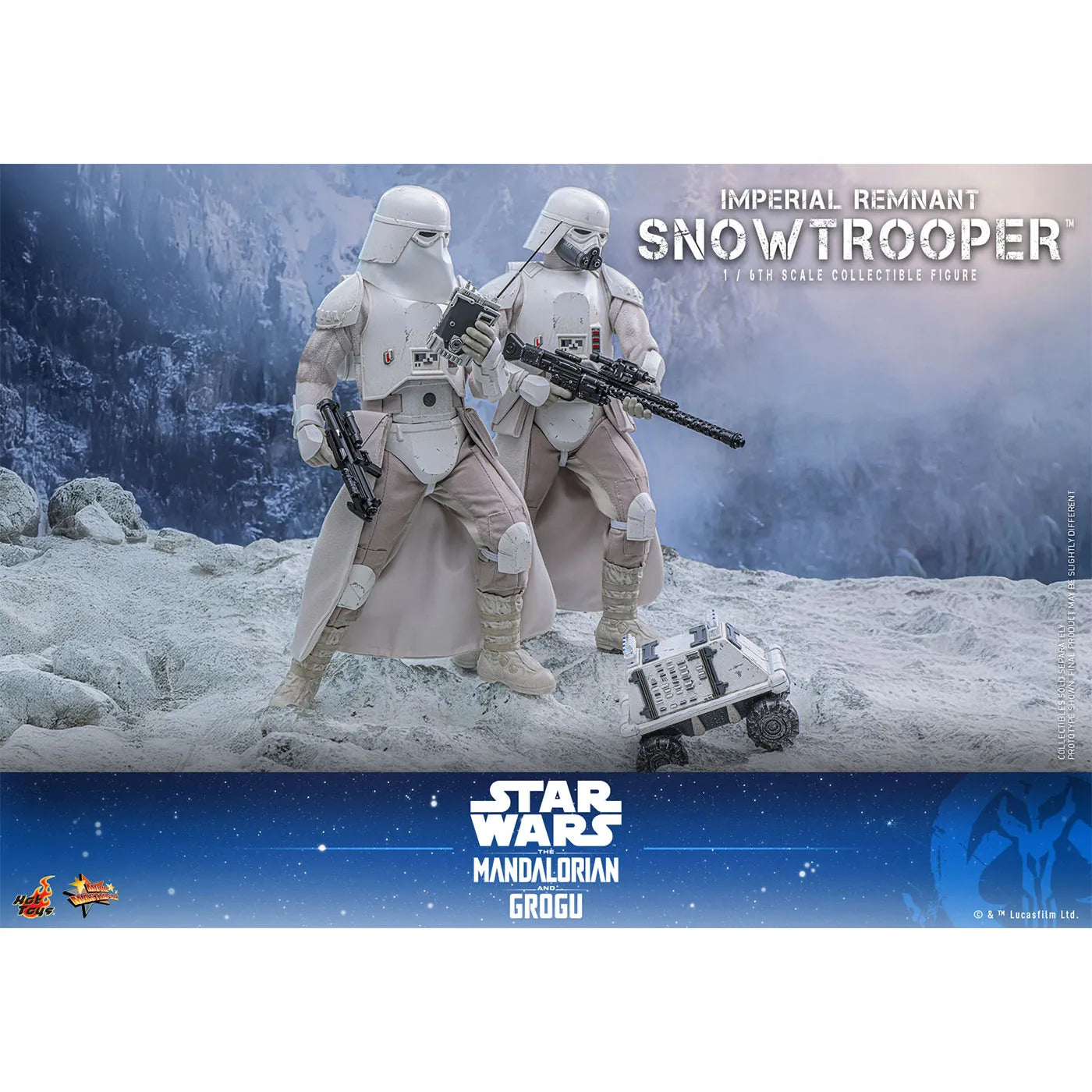 「スター・ウォーズ／マンダロリアン・アンド・グローグー」1/6スケールフィギュア インペリアル・レムナント スノートルーパー（ムービーマスターピース）