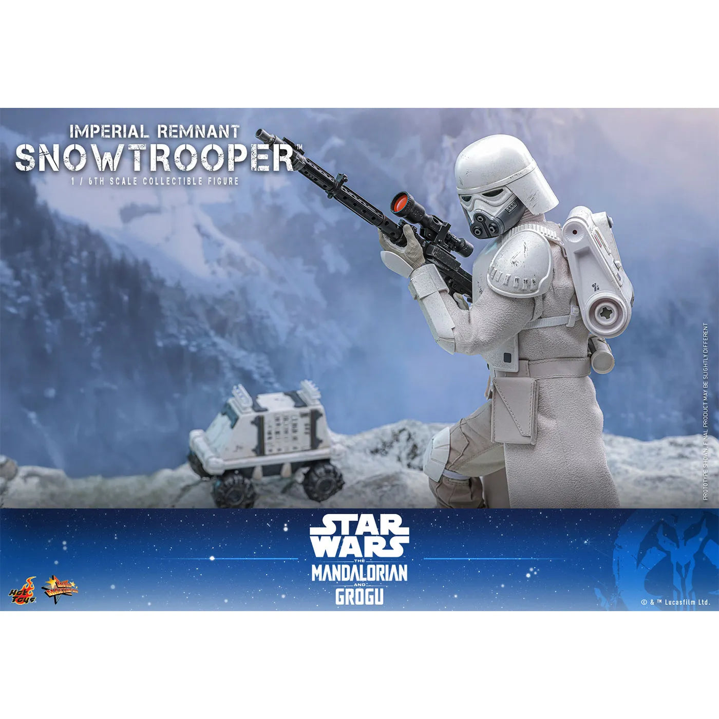 「スター・ウォーズ／マンダロリアン・アンド・グローグー」1/6スケールフィギュア インペリアル・レムナント スノートルーパー（ムービーマスターピース）