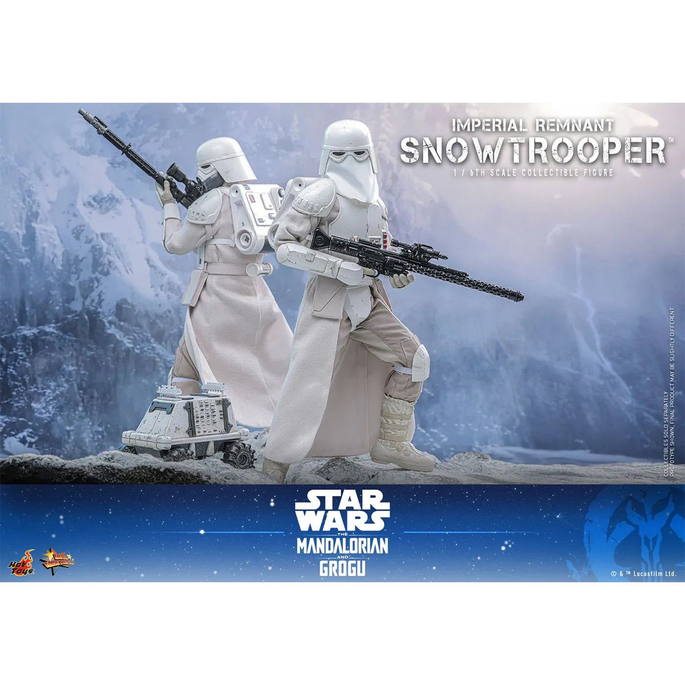 「スター・ウォーズ／マンダロリアン・アンド・グローグー」1/6スケールフィギュア インペリアル・レムナント スノートルーパー（ムービーマスターピース）