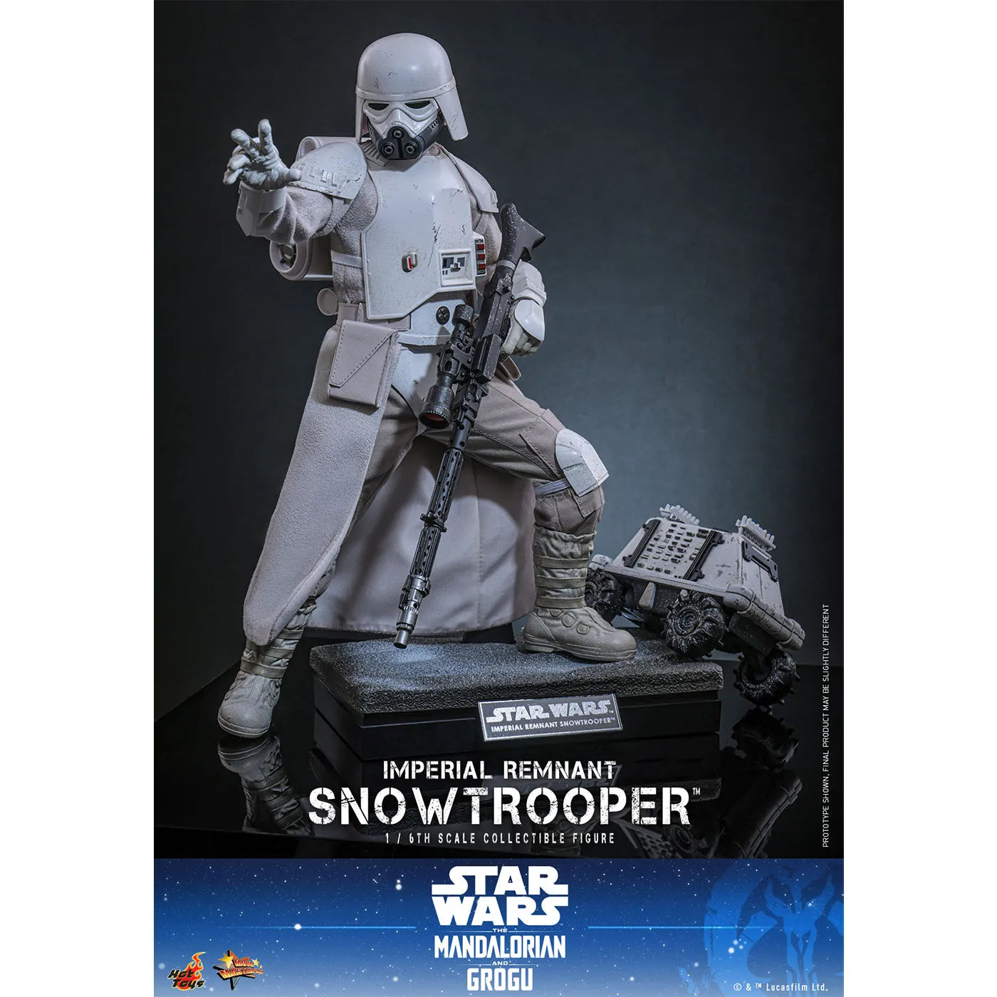 「スター・ウォーズ／マンダロリアン・アンド・グローグー」1/6スケールフィギュア インペリアル・レムナント スノートルーパー（ムービーマスターピース）