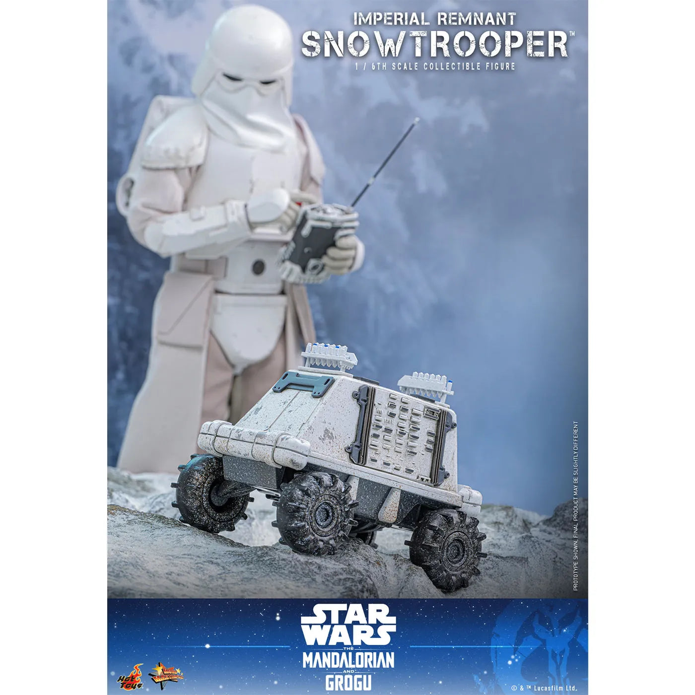 「スター・ウォーズ／マンダロリアン・アンド・グローグー」1/6スケールフィギュア インペリアル・レムナント スノートルーパー（ムービーマスターピース）