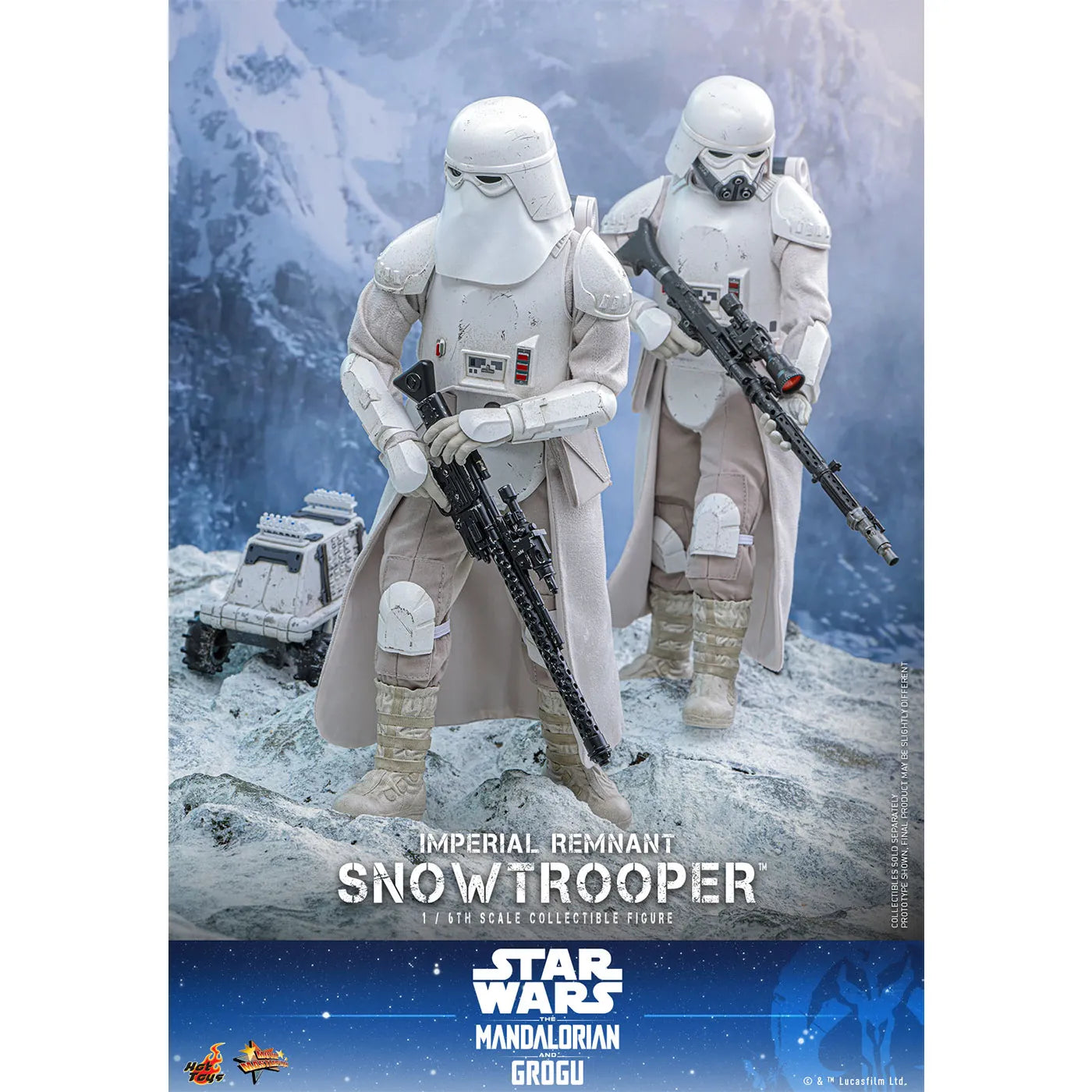 「スター・ウォーズ／マンダロリアン・アンド・グローグー」1/6スケールフィギュア インペリアル・レムナント スノートルーパー（ムービーマスターピース）