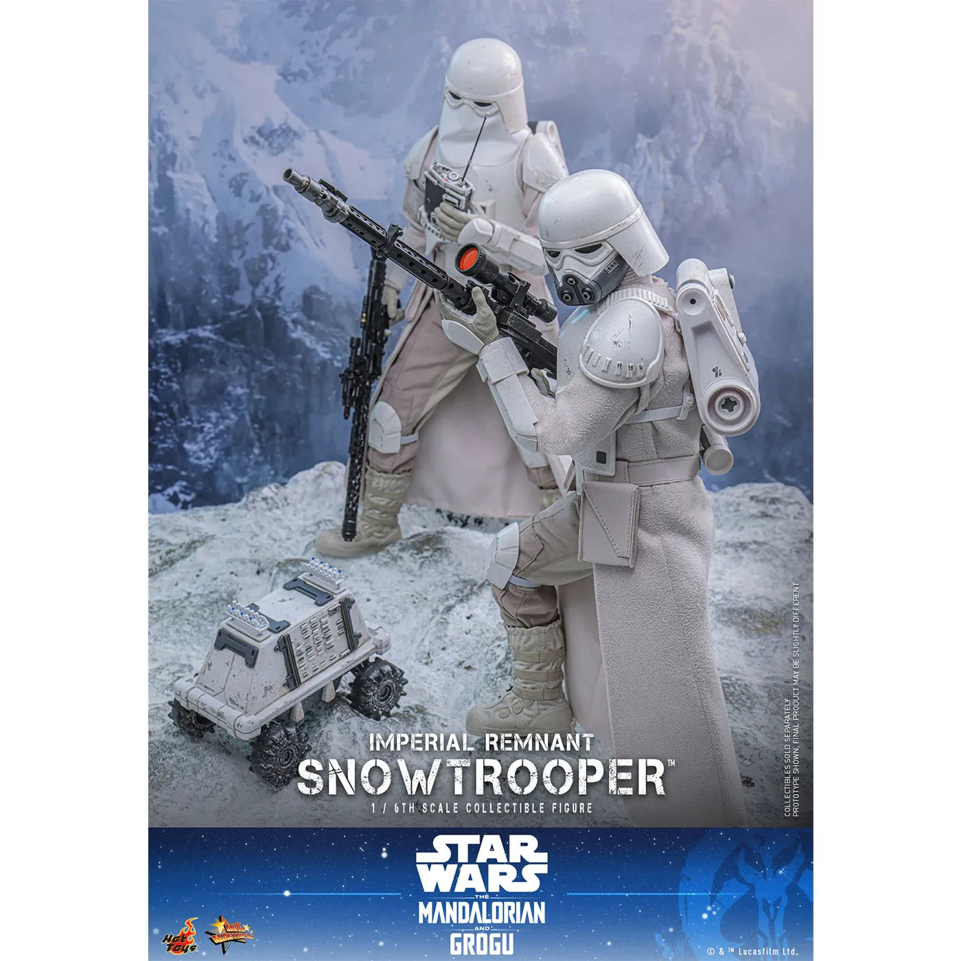 「スター・ウォーズ／マンダロリアン・アンド・グローグー」1/6スケールフィギュア インペリアル・レムナント スノートルーパー（ムービーマスターピース）
