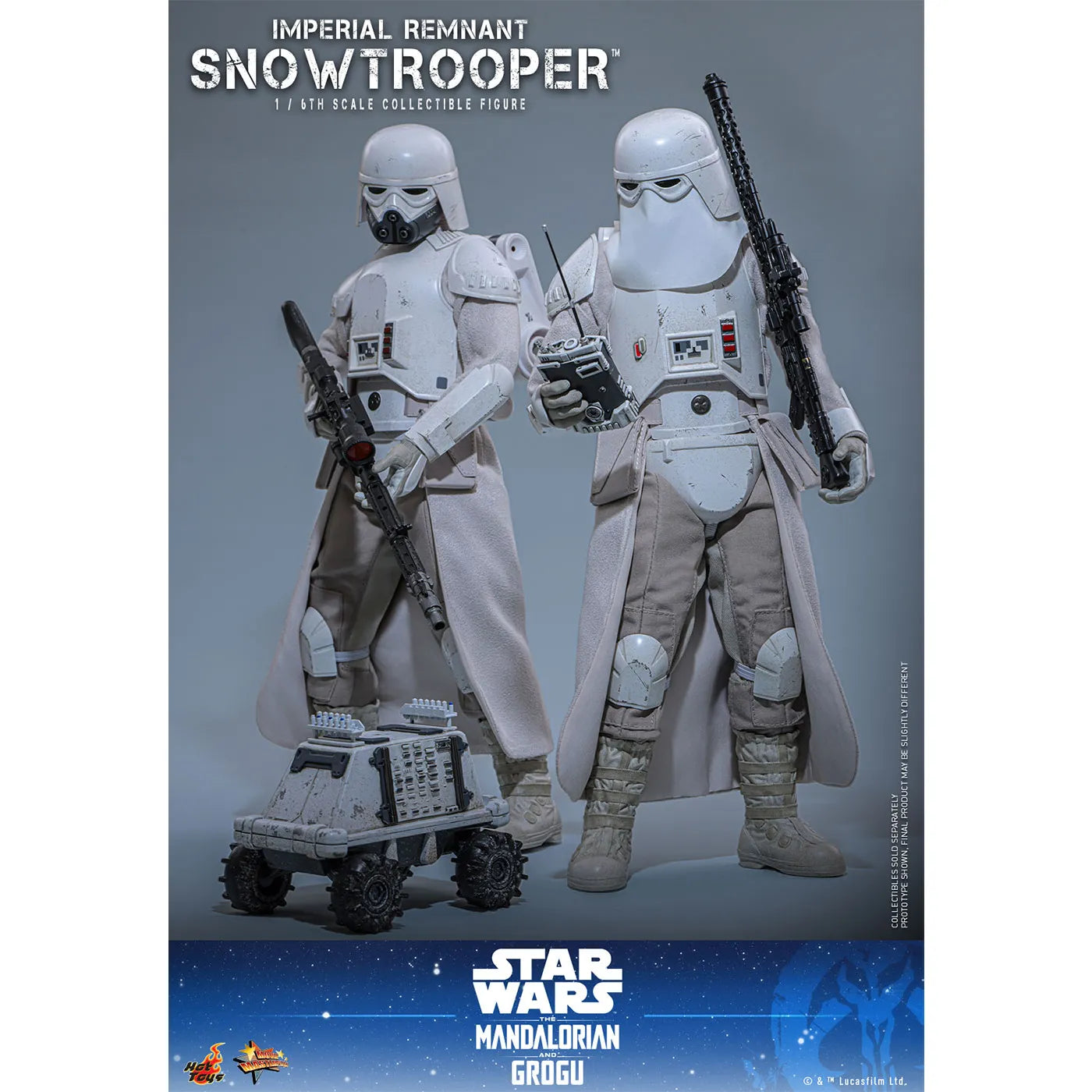 「スター・ウォーズ／マンダロリアン・アンド・グローグー」1/6スケールフィギュア インペリアル・レムナント スノートルーパー（ムービーマスターピース）