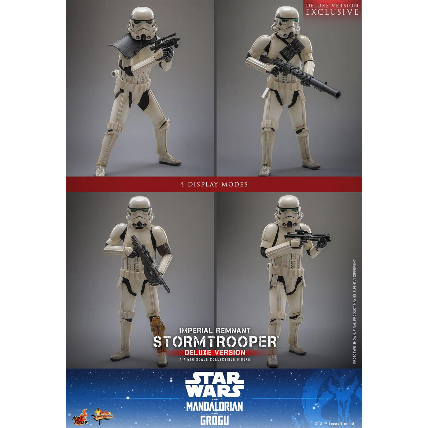 「スター・ウォーズ／マンダロリアン・アンド・グローグー」1/6スケールフィギュア インペリアル・レムナント ストームトルーパー デラックス版（ムービーマスターピース ）