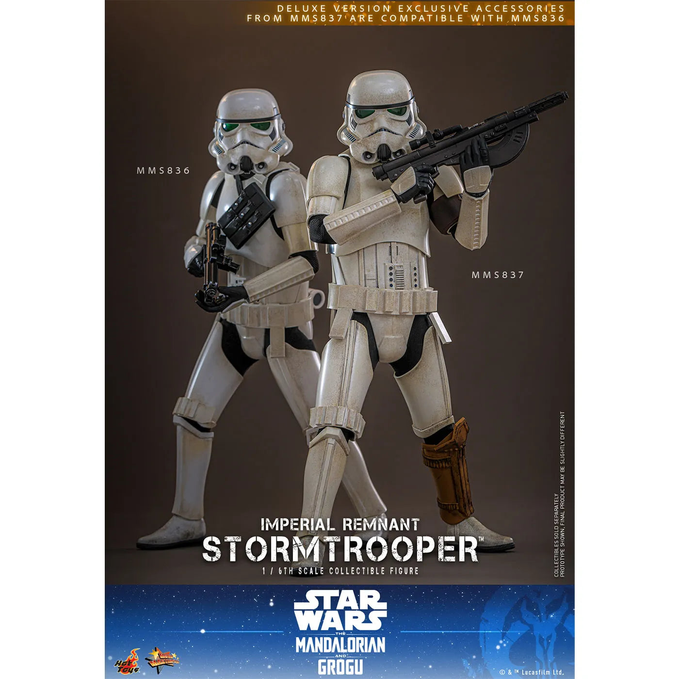 「スター・ウォーズ／マンダロリアン・アンド・グローグー」1/6スケールフィギュア インペリアル・レムナント ストームトルーパー（ムービーマスターピース）