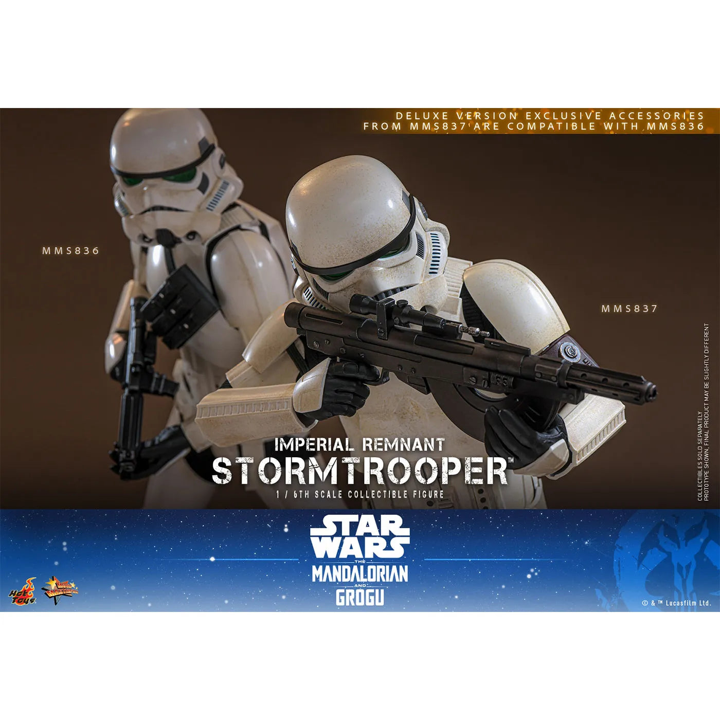 「スター・ウォーズ／マンダロリアン・アンド・グローグー」1/6スケールフィギュア インペリアル・レムナント ストームトルーパー（ムービーマスターピース）