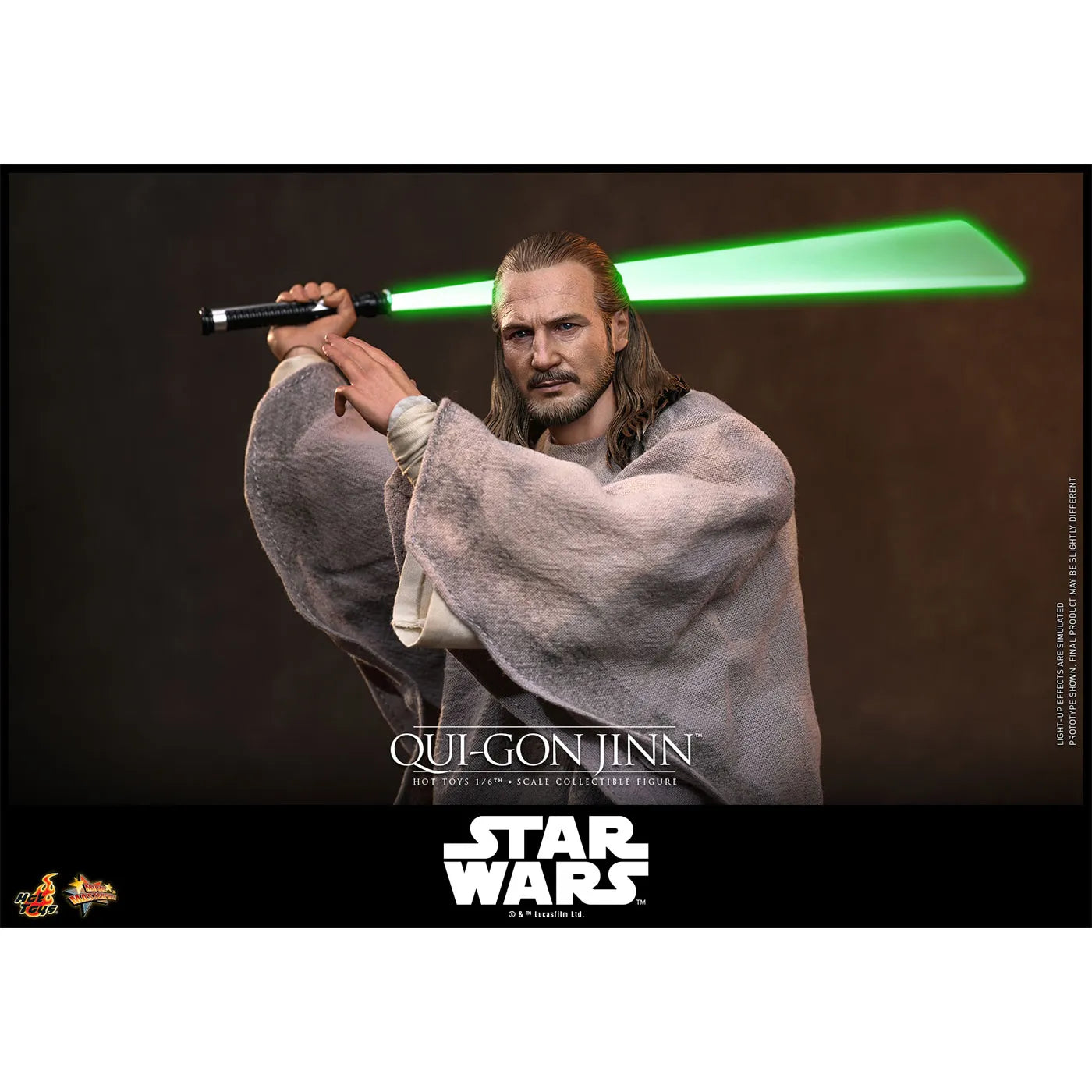 「スター・ウォーズ」1/6スケールフィギュア クワイ＝ガン・ジン（2.0版）(エピソード1／ファントム・メナス ムービー・マスターピース)　