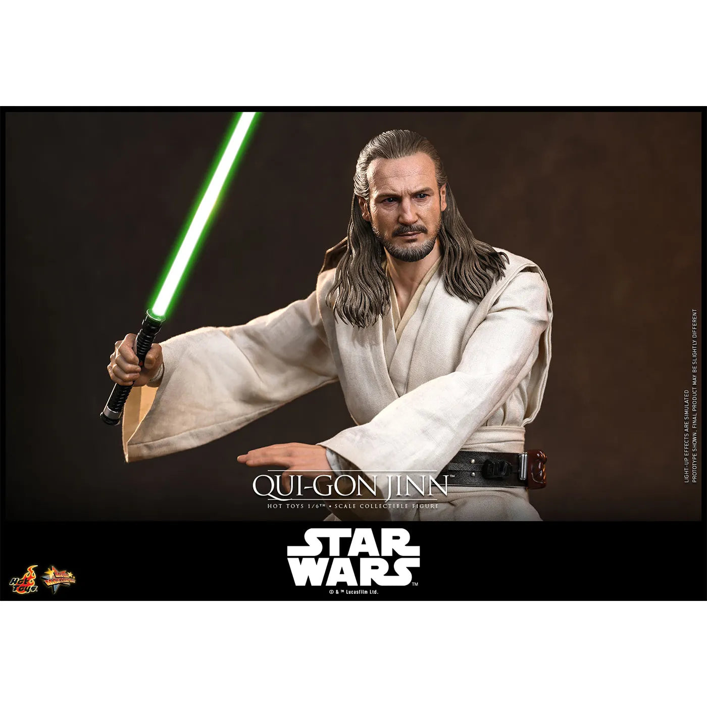 「スター・ウォーズ」1/6スケールフィギュア クワイ＝ガン・ジン（2.0版）(エピソード1／ファントム・メナス ムービー・マスターピース)　