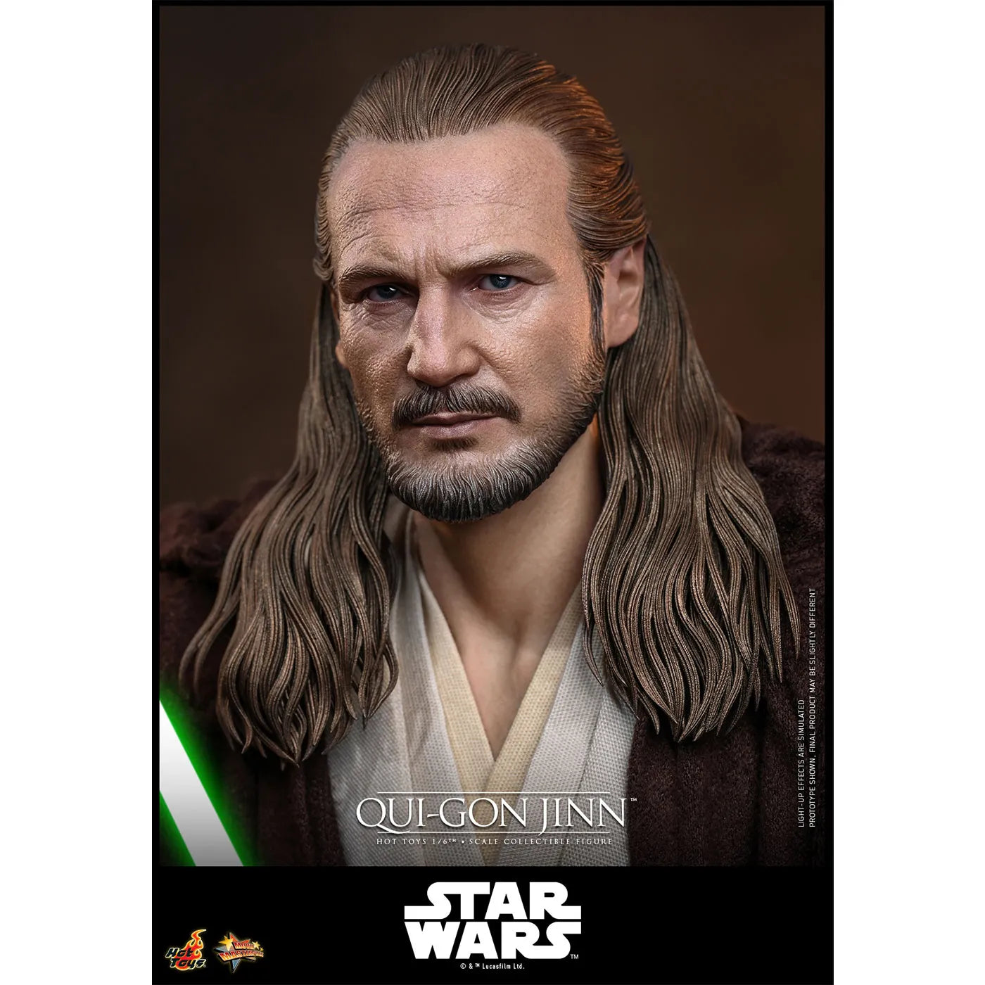「スター・ウォーズ」1/6スケールフィギュア クワイ＝ガン・ジン（2.0版）(エピソード1／ファントム・メナス ムービー・マスターピース)　