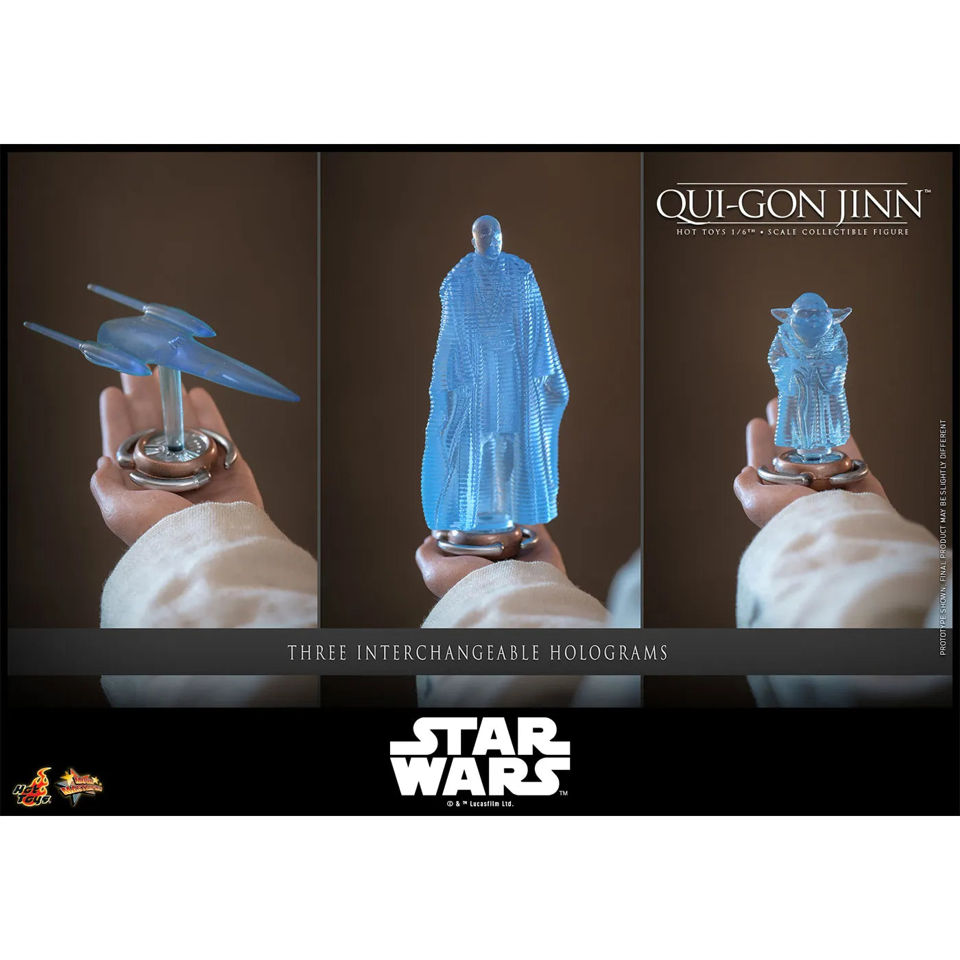 「スター・ウォーズ」1/6スケールフィギュア クワイ＝ガン・ジン（2.0版）(エピソード1／ファントム・メナス ムービー・マスターピース)　