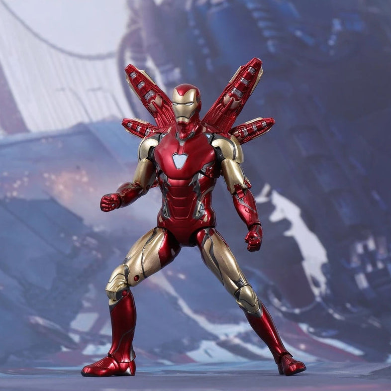 マーベル 映画「アベンジャーズ／エンドゲーム」アイアンマン MK85(7インチ Cシリーズ、ライトスタンド付き)