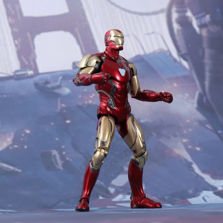マーベル 映画「アベンジャーズ／エンドゲーム」アイアンマン MK85(7インチ Cシリーズ、ライトスタンド付き)