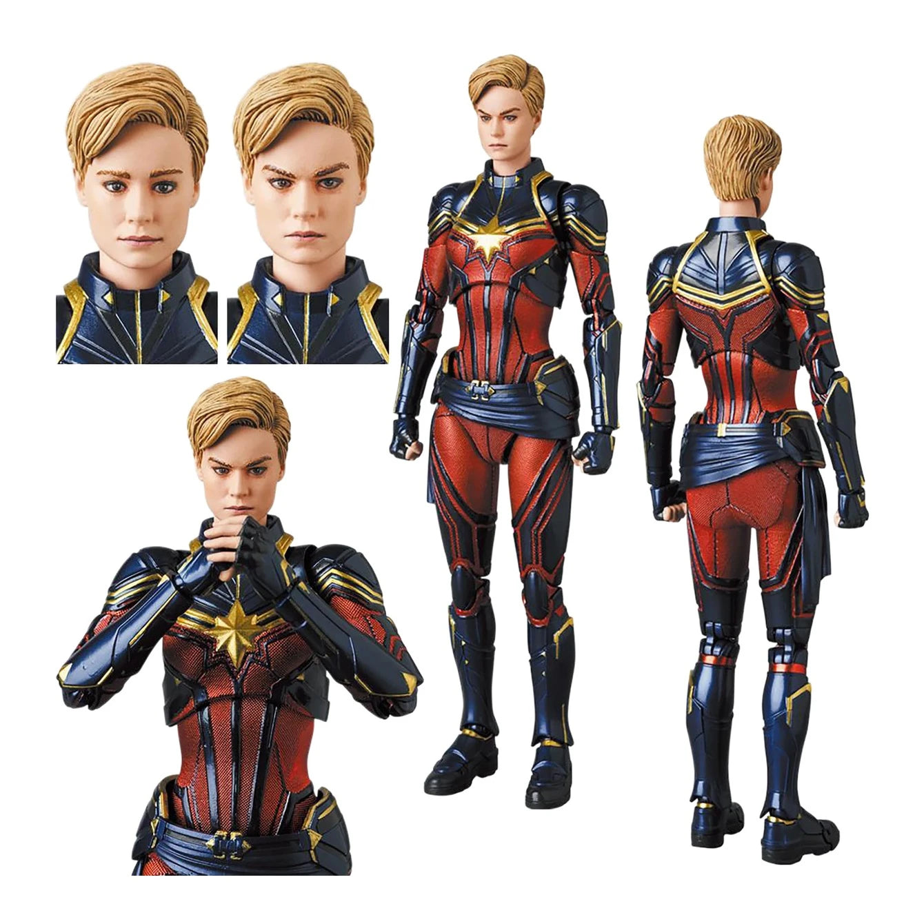 「マーベル」キャプテン・マーベル フィギュア（MAFEX キャプテン・マーベル エンドゲーム Ver.）