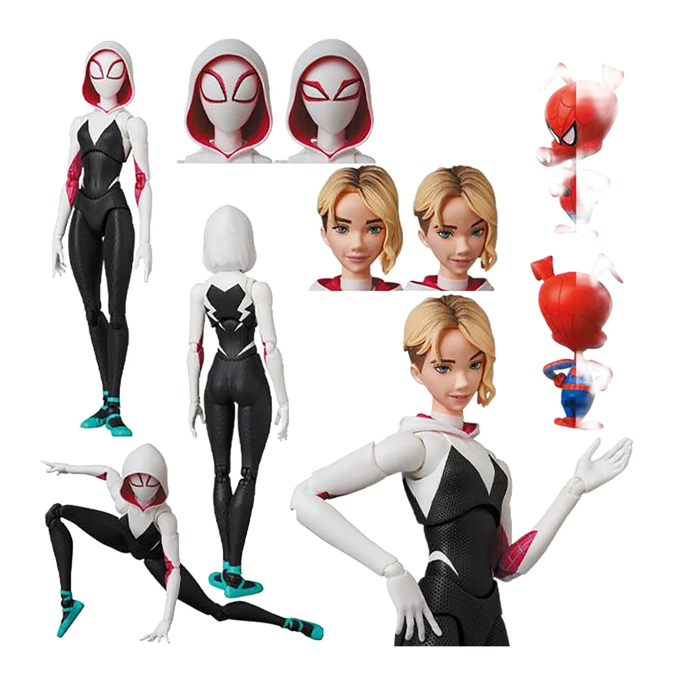 「マーベル」スパイダーグウェン フィギュア（MAFEX スパイダーグウェン グウェン・ステイシー）