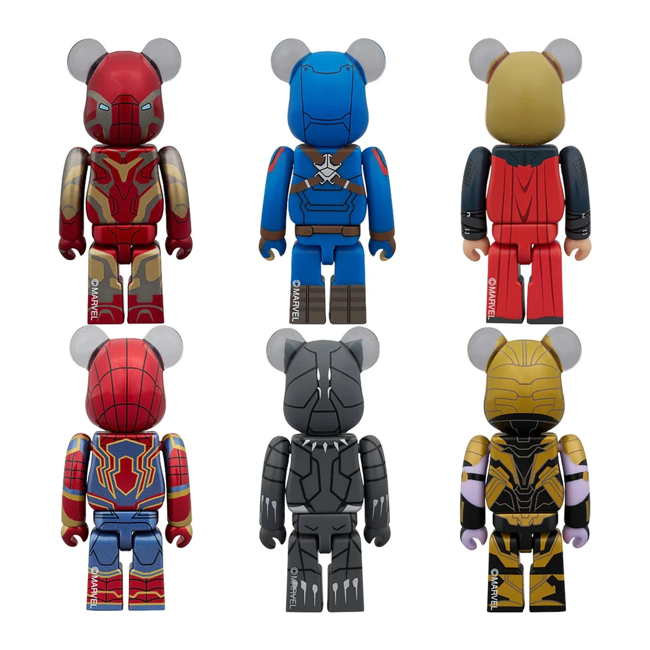 「マーベル」BE@RBRICK CHASE MARVEL INFINITY SAGA BOX