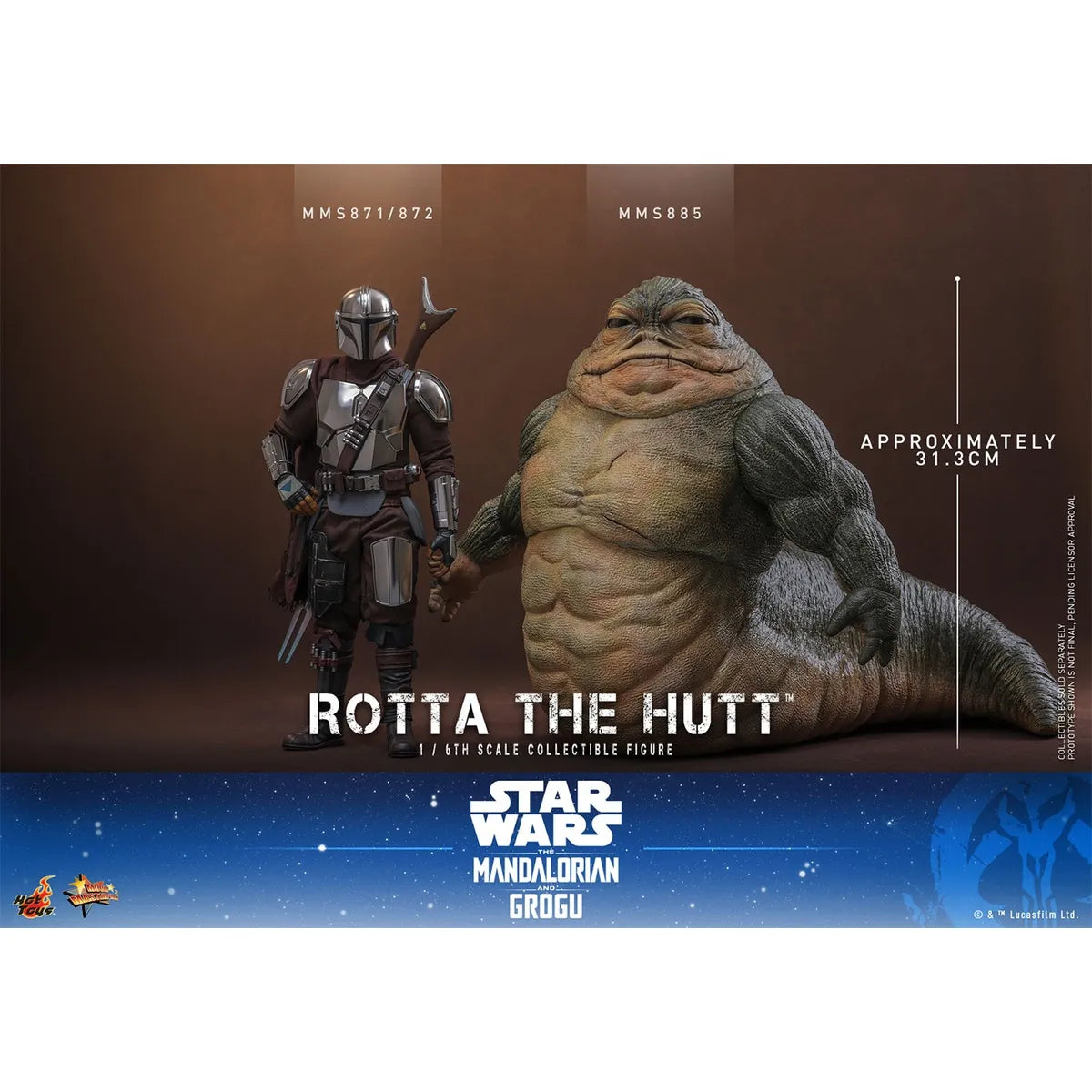 「スター・ウォーズ／マンダロリアン・アンド・グローグー」1/6スケールフィギュア　ロッタ・ザ・ハット（ムービー・マスターピース）