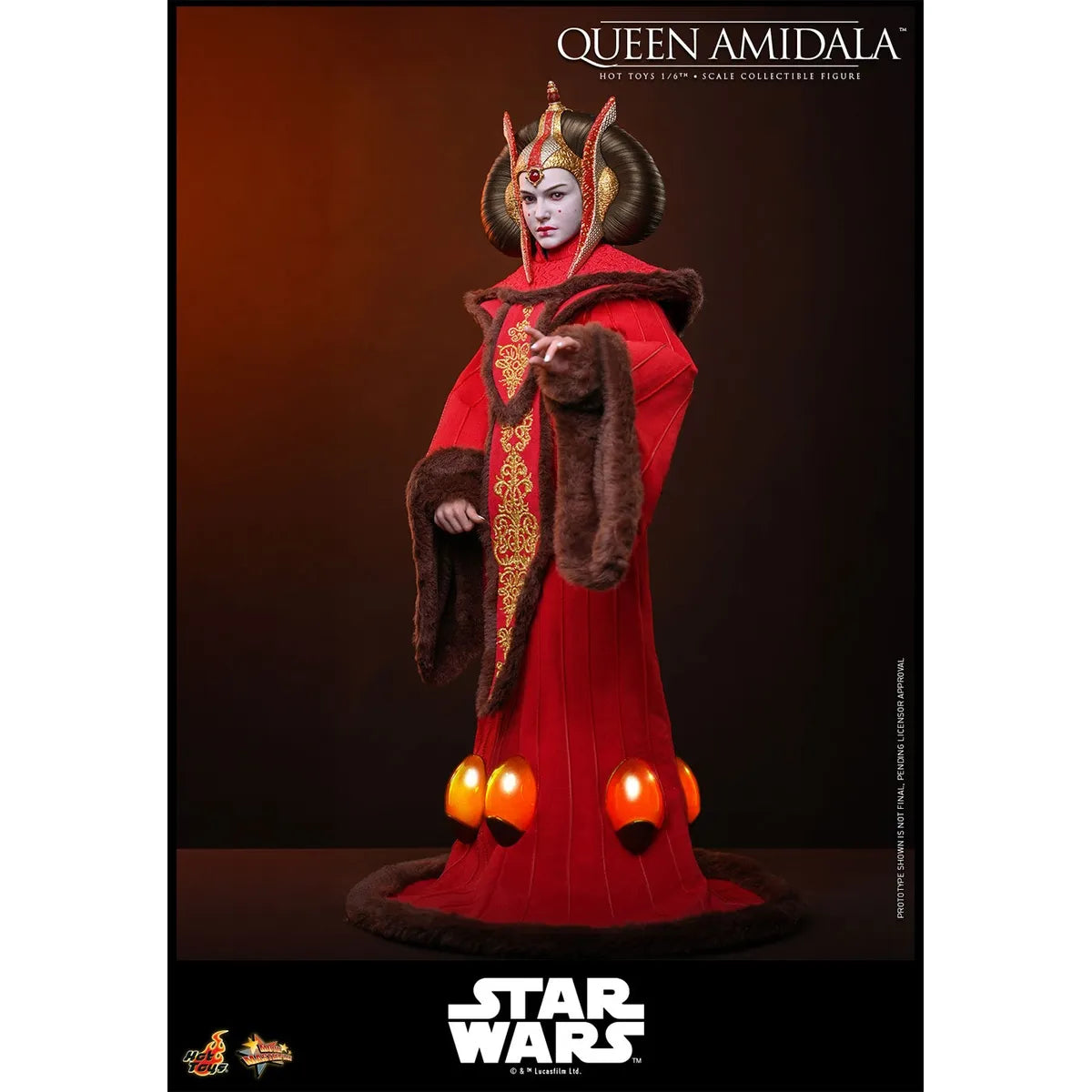 「スター・ウォーズ　エピソード1／ファントム・メナス」1/6スケールフィギュア アミダラ女王（ムービー・マスターピース）