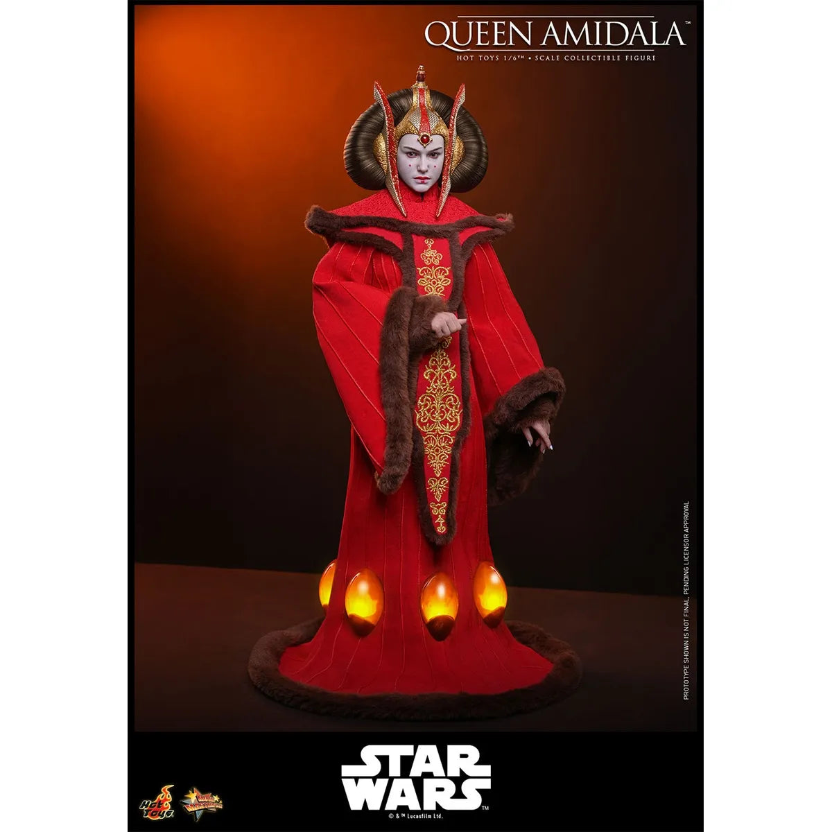 「スター・ウォーズ　エピソード1／ファントム・メナス」1/6スケールフィギュア アミダラ女王（ムービー・マスターピース）