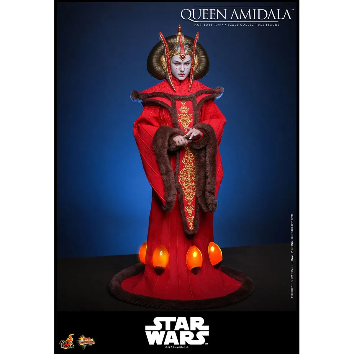 「スター・ウォーズ　エピソード1／ファントム・メナス」1/6スケールフィギュア アミダラ女王（ムービー・マスターピース）
