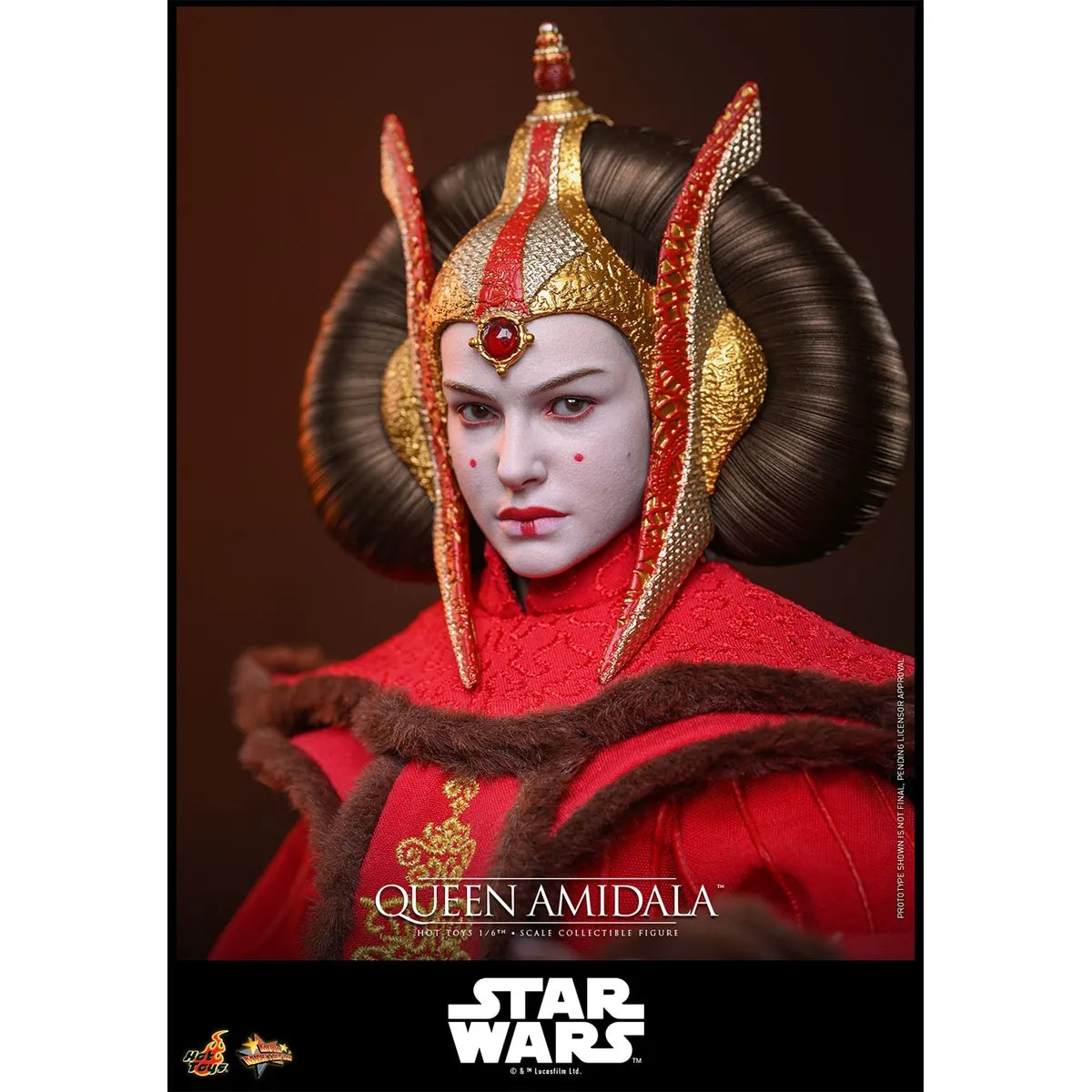 「スター・ウォーズ　エピソード1／ファントム・メナス」1/6スケールフィギュア アミダラ女王（ムービー・マスターピース）
