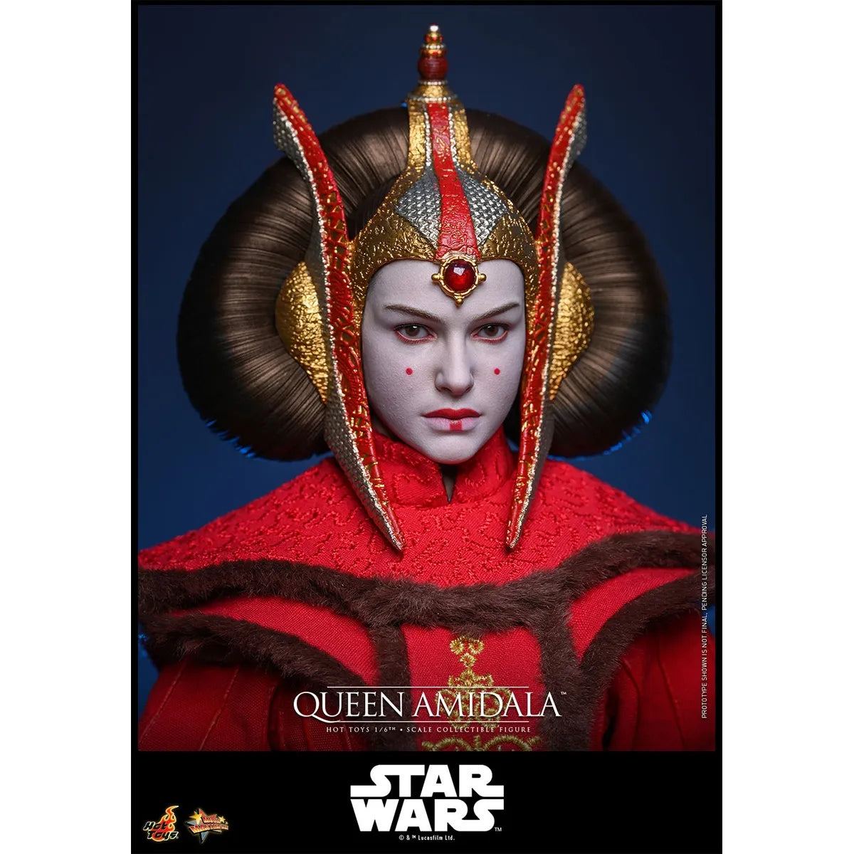 「スター・ウォーズ　エピソード1／ファントム・メナス」1/6スケールフィギュア アミダラ女王（ムービー・マスターピース）