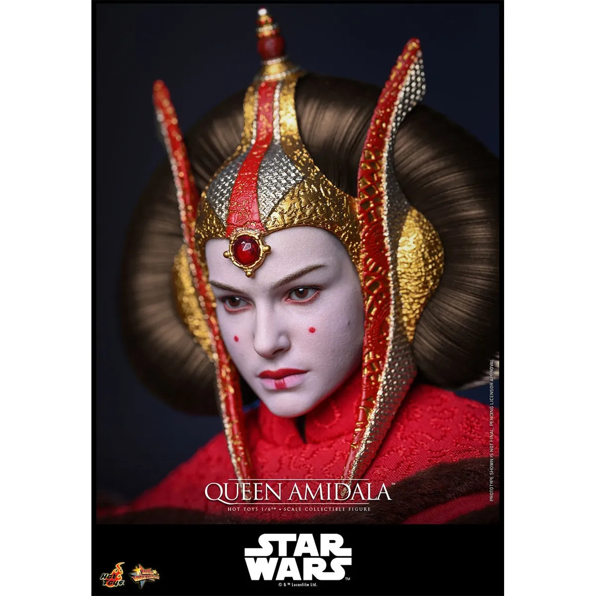 「スター・ウォーズ　エピソード1／ファントム・メナス」1/6スケールフィギュア アミダラ女王（ムービー・マスターピース）
