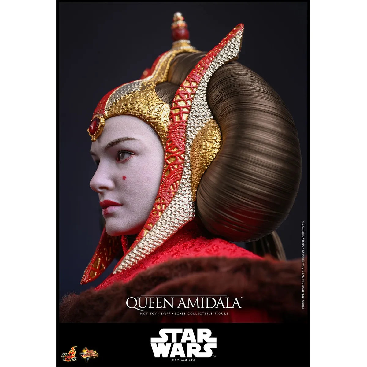 「スター・ウォーズ　エピソード1／ファントム・メナス」1/6スケールフィギュア アミダラ女王（ムービー・マスターピース）