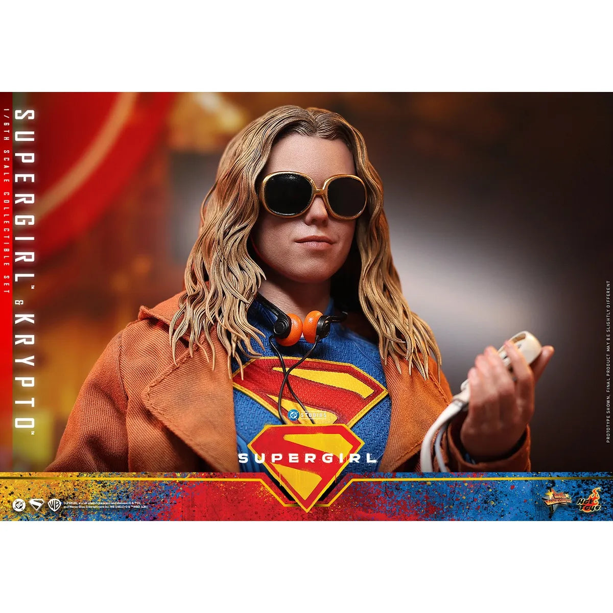 DC 「スーパーガール」1/6スケールフィギュア スーパーガール＆クリプト(ムービー・マスターピース)