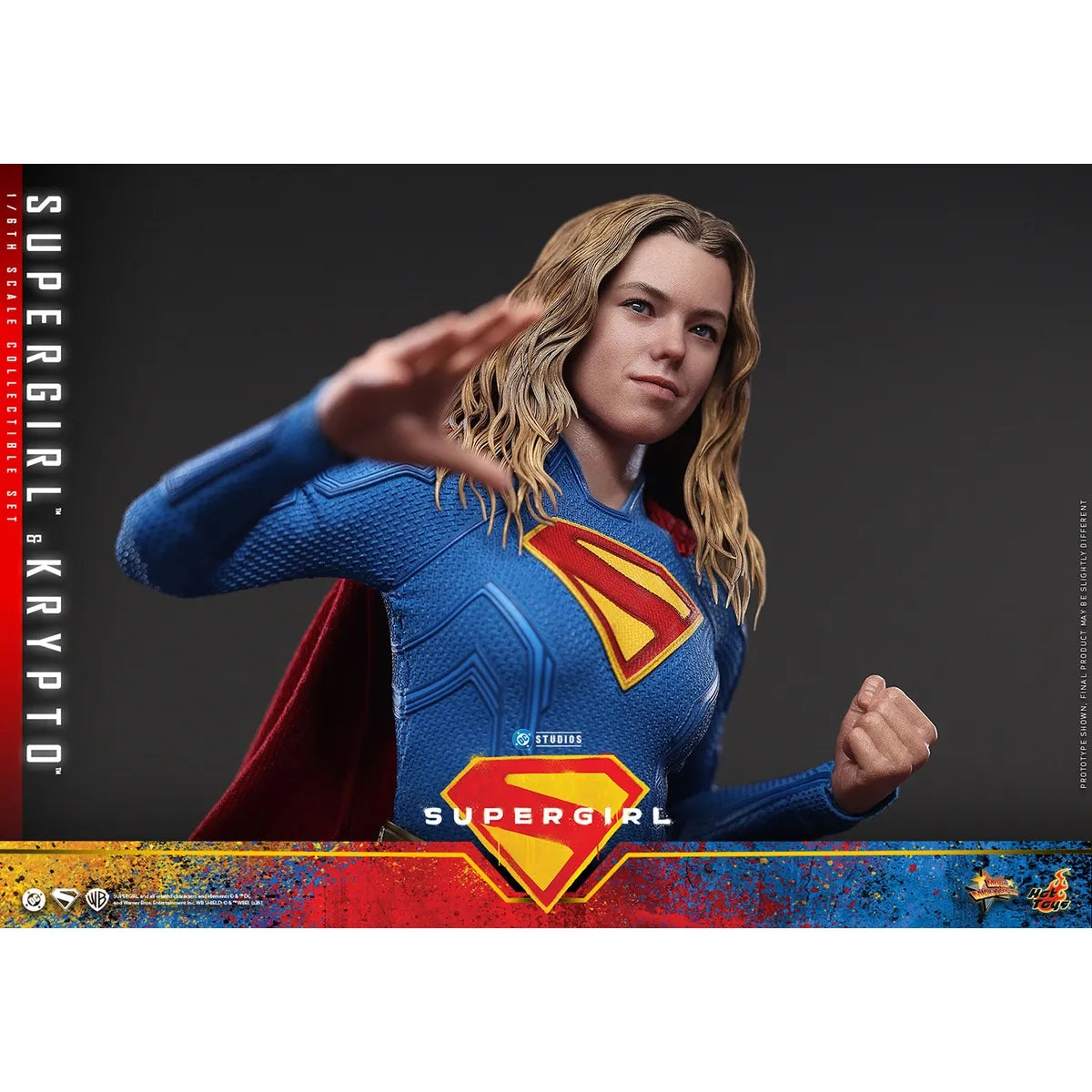 DC 「スーパーガール」1/6スケールフィギュア スーパーガール＆クリプト(ムービー・マスターピース)