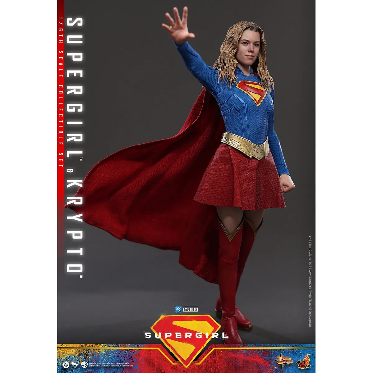 DC 「スーパーガール」1/6スケールフィギュア スーパーガール＆クリプト(ムービー・マスターピース)
