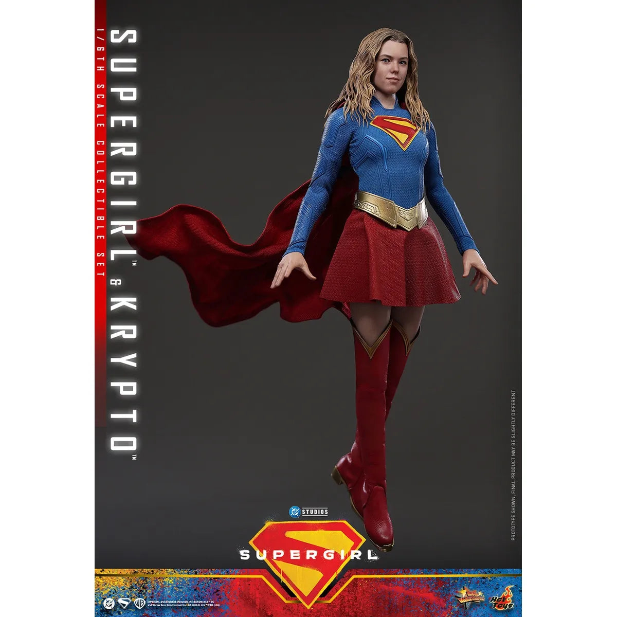 DC 「スーパーガール」1/6スケールフィギュア スーパーガール＆クリプト(ムービー・マスターピース)