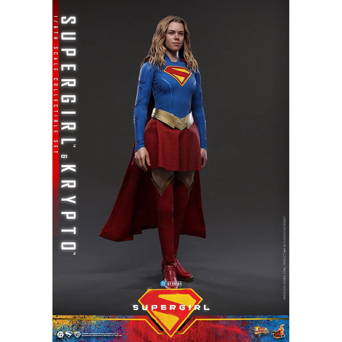 DC 「スーパーガール」1/6スケールフィギュア スーパーガール＆クリプト(ムービー・マスターピース)