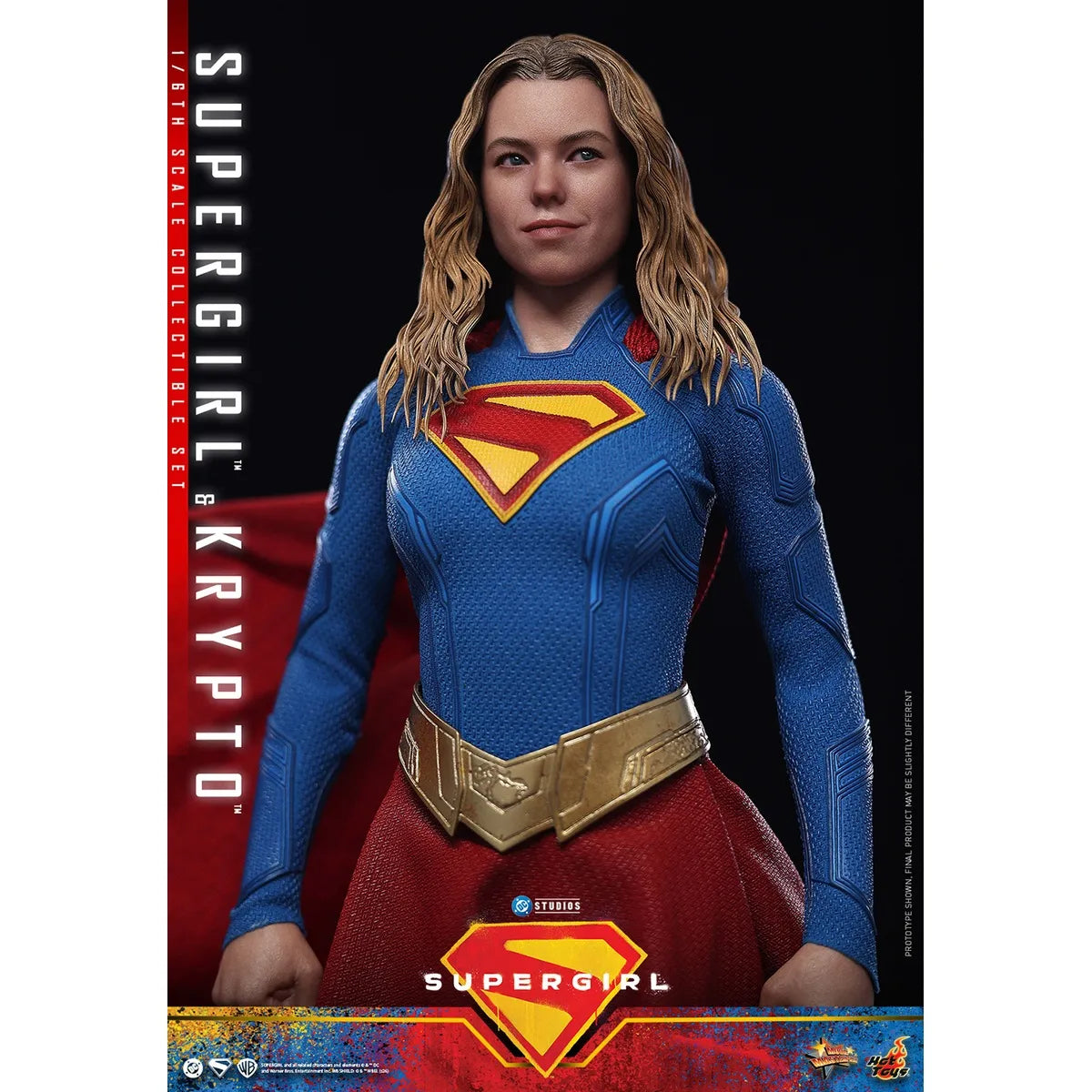 DC 「スーパーガール」1/6スケールフィギュア スーパーガール＆クリプト(ムービー・マスターピース)