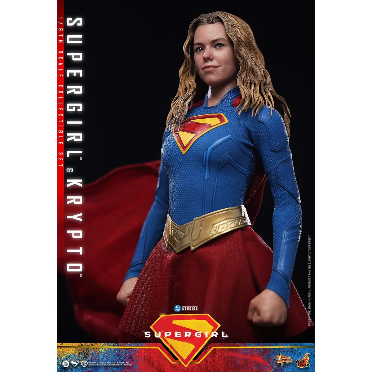 DC 「スーパーガール」1/6スケールフィギュア スーパーガール＆クリプト(ムービー・マスターピース)