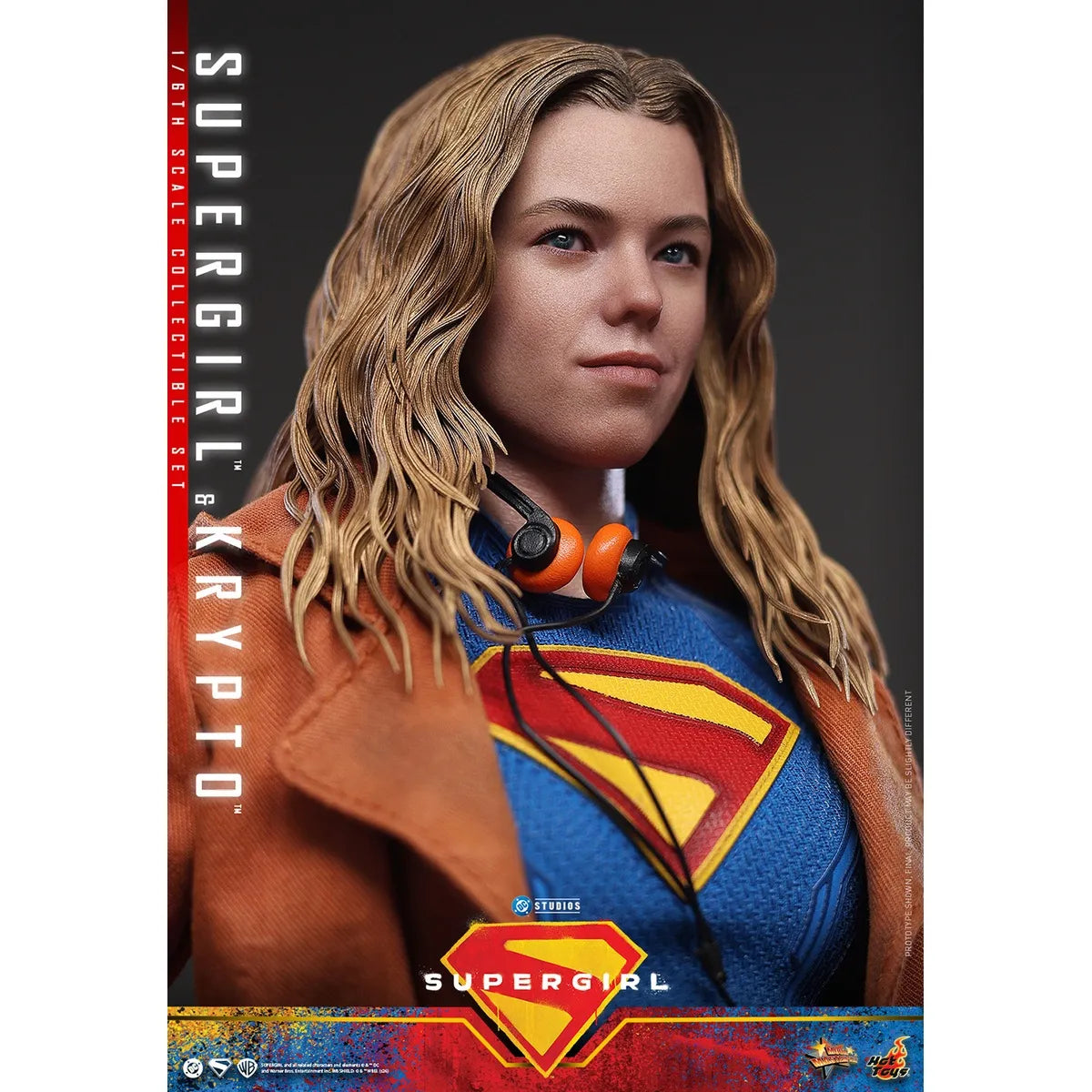 DC 「スーパーガール」1/6スケールフィギュア スーパーガール＆クリプト(ムービー・マスターピース)