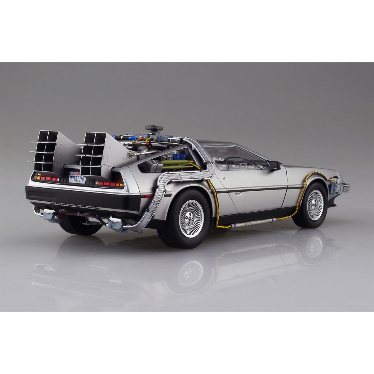 ムービーメカ No.BT-05 1/24 バック・トゥ・ザ・フューチャー PartⅠ タイムマシン フィギュア付き(プラモデル）