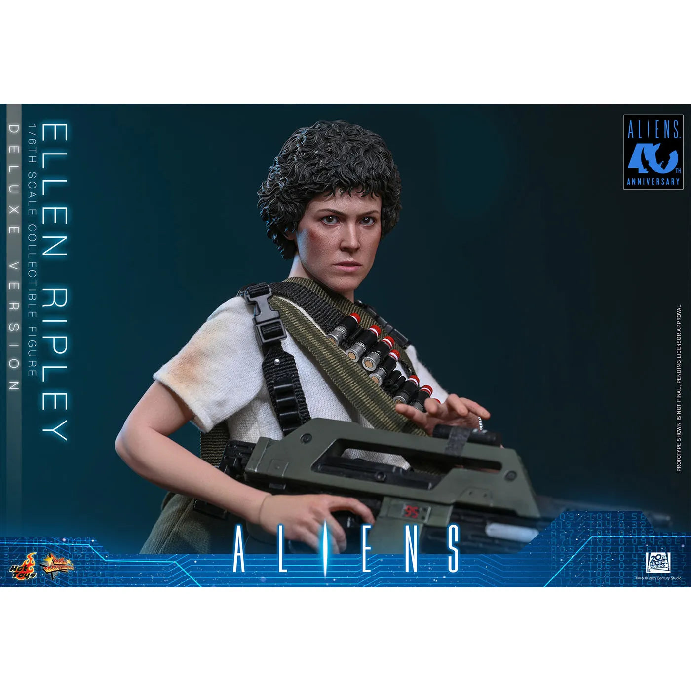 「エイリアン2」1/6スケールフィギュア　エレン・リプリー（2.0／デラックス版）【ムービー・マスターピース】