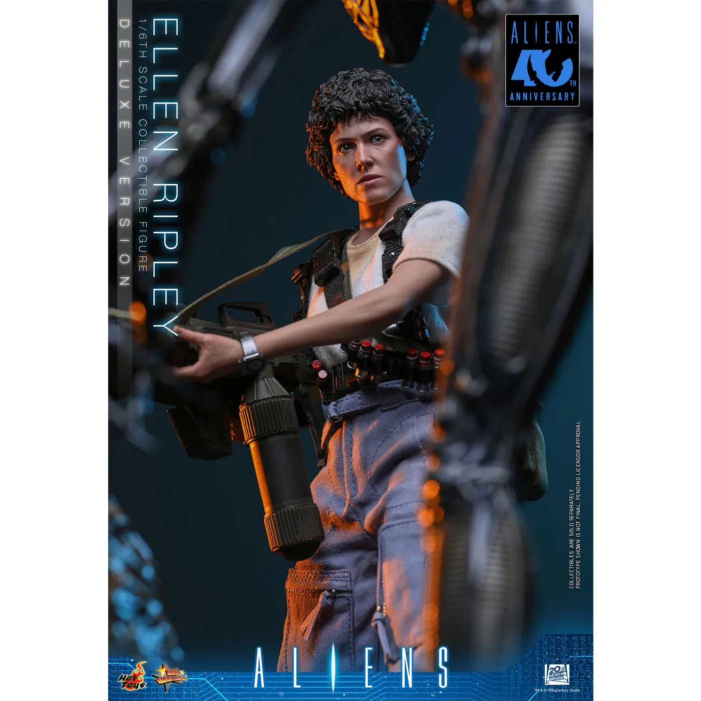「エイリアン2」1/6スケールフィギュア　エレン・リプリー（2.0／デラックス版）【ムービー・マスターピース】